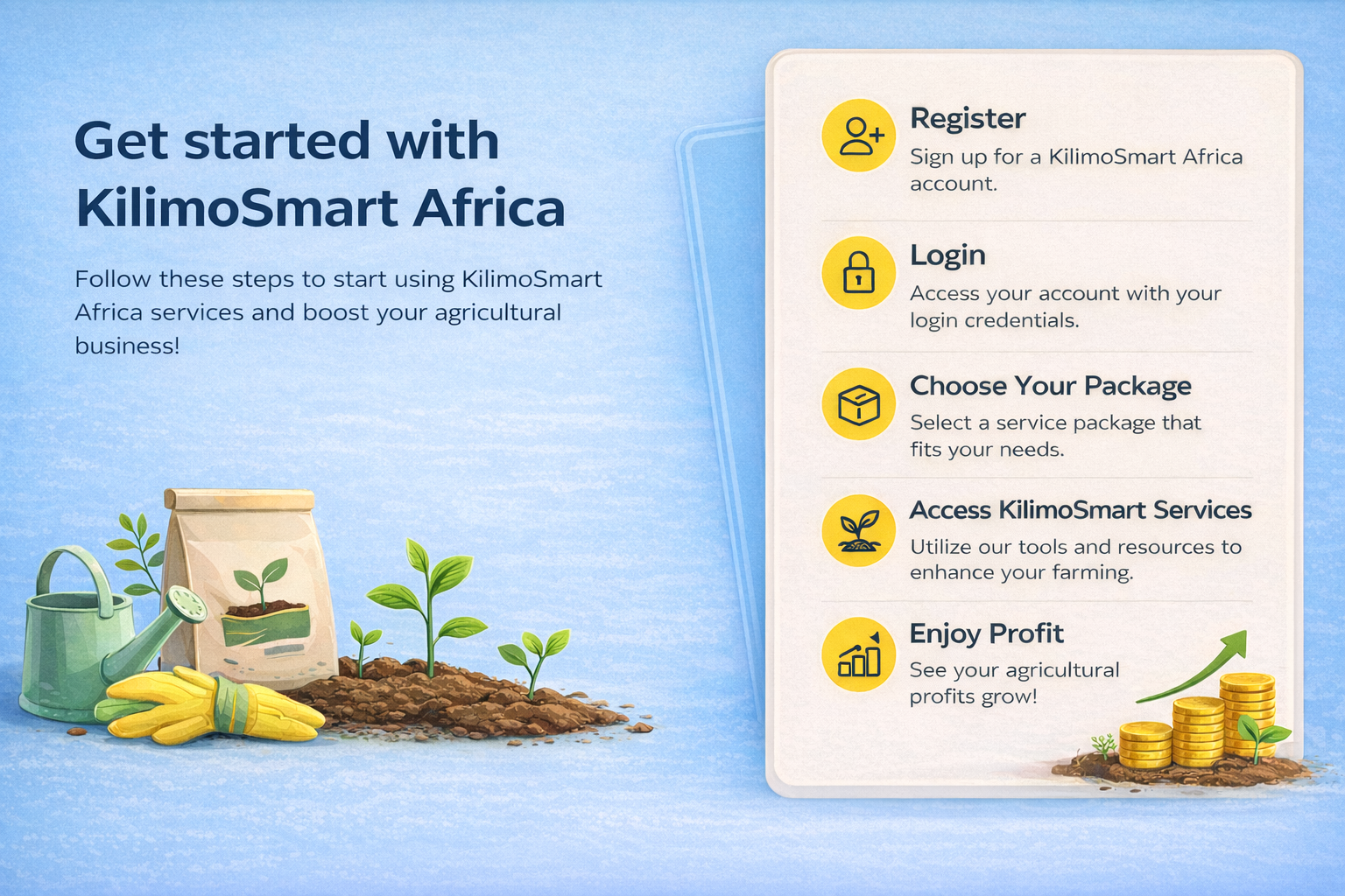 Get Started with KilimoSmart Kenya